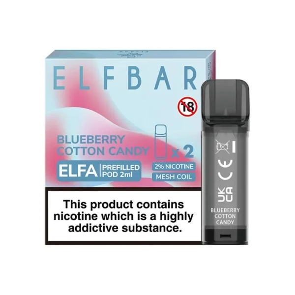 Elf Bar Elfa Prefilled Pods(blueberry cotton candy)