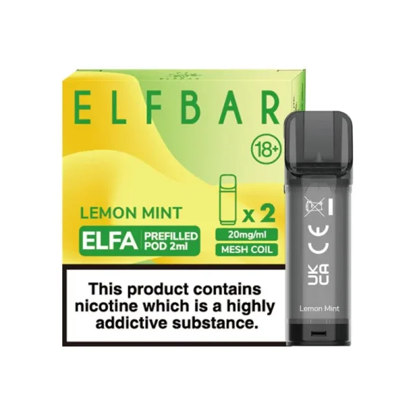 Elf Bar Elfa Prefilled Pods(lemon mint)