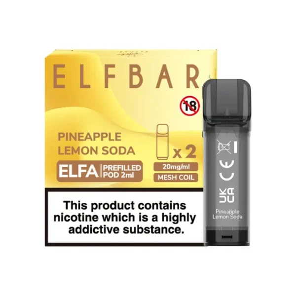 Elf Bar Elfa Prefilled Pods(pineapple lemon soda)