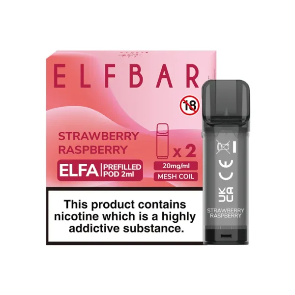 Elf Bar Elfa Prefilled Pods(strawberry raspberry)