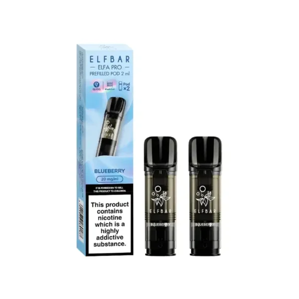 Elf Bar Elfa PRO Prefilled Vape Pods Blueberry