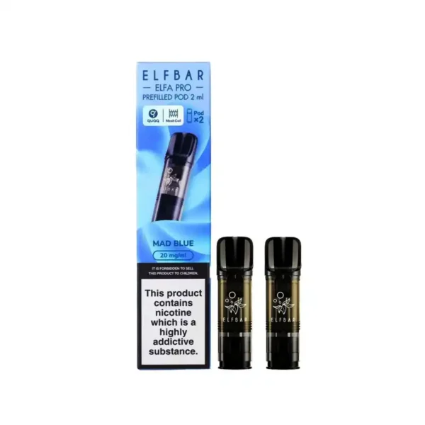 Elf Bar Elfa PRO Prefilled Vape Pods Mad Blue