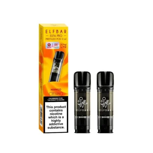 Elf Bar Elfa PRO Prefilled Vape Pods Mango