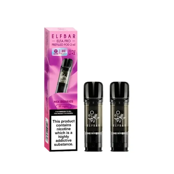 Elf Bar Elfa PRO Prefilled Vape Pods Mix Berries