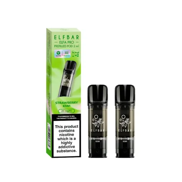 Elf Bar Elfa PRO Prefilled Vape Pods Strawberry Kiwi