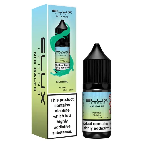 Elux Legend Nic Salt 10ml E Liquid menthol