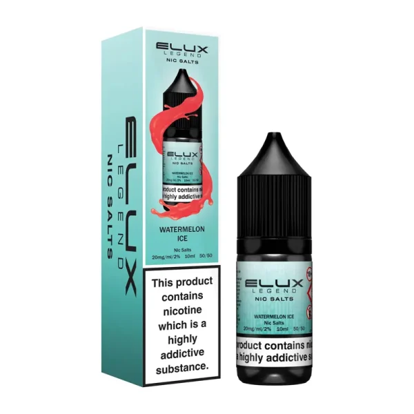 Elux Legend Nic Salt 10ml E Liquid watermelon ice