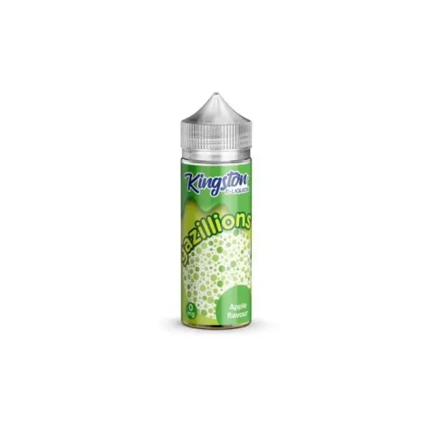 Kingston 100ml E Liquid apple flavour