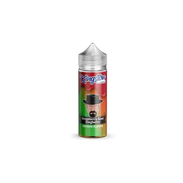 Kingston 100ml E Liquid strawberry kiwi zingberry