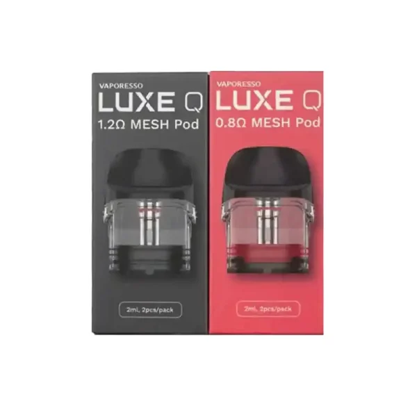 Replacement Pods Vaporesso LUXE Q 0.8 and 1.2 Ohms