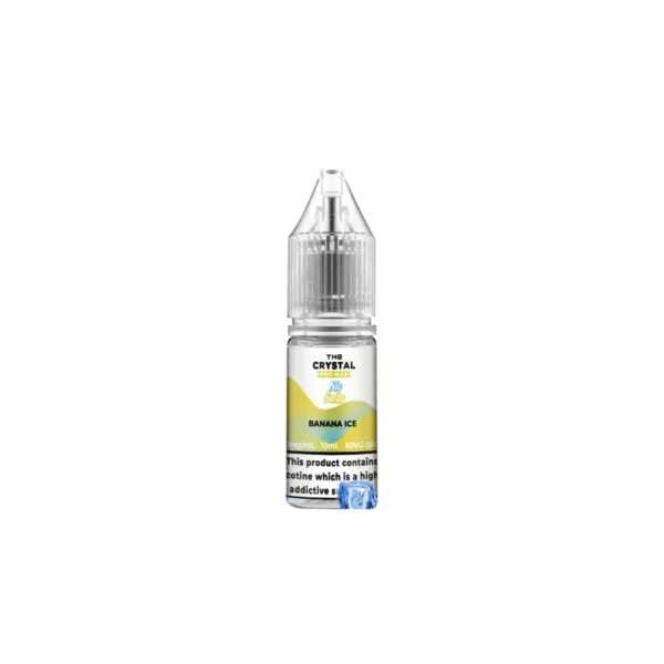 The Crystal Pro Max 10ml Nic Salt E-Liquid Banana Ice