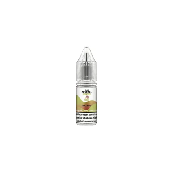 The Crystal Pro Max 10ml Nic Salt E-Liquid Cola Lime