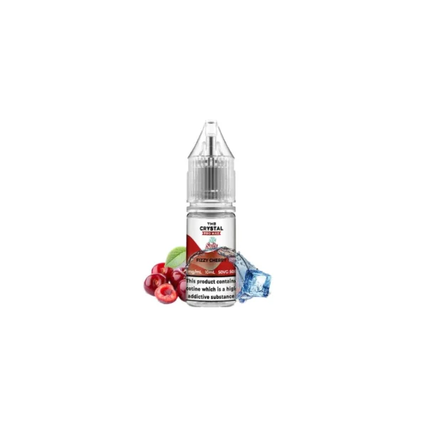 The Crystal Pro Max 10ml Nic Salt E-Liquid Fizzy Cherry