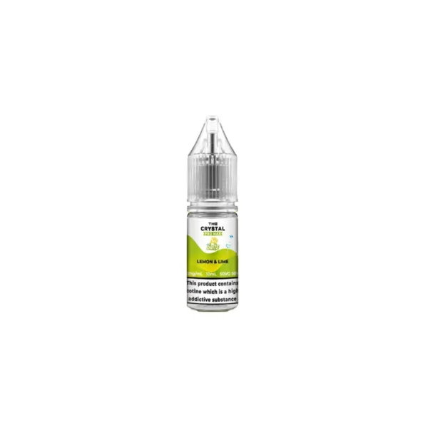 The Crystal Pro Max 10ml Nic Salt E-Liquid Lemon & Lime