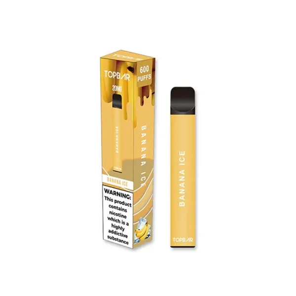 Top Bar 600 Puffs banana ice