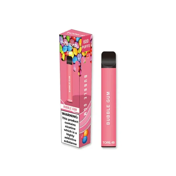 Top Bar 600 Puffs bubble gum