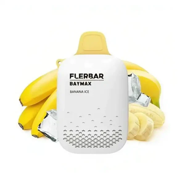 FlerBar Baymax 3500 Puff Disposable Vape Banana Ice