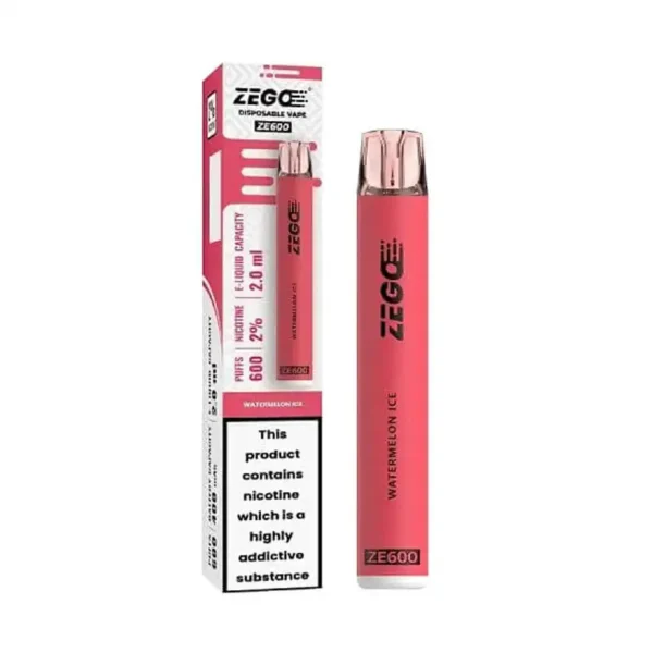 Zego Ze600 Disposable Vape Pod Device Watermelon Ice