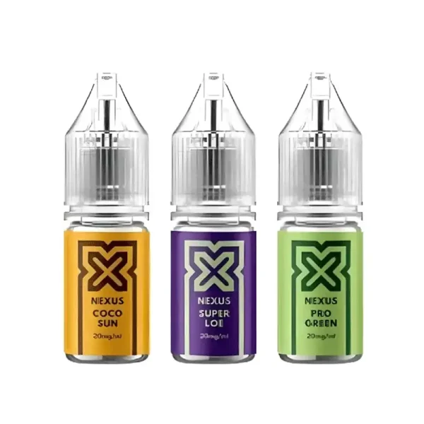 Nexus 10-20mg Nic Salts 10ml E Liquid